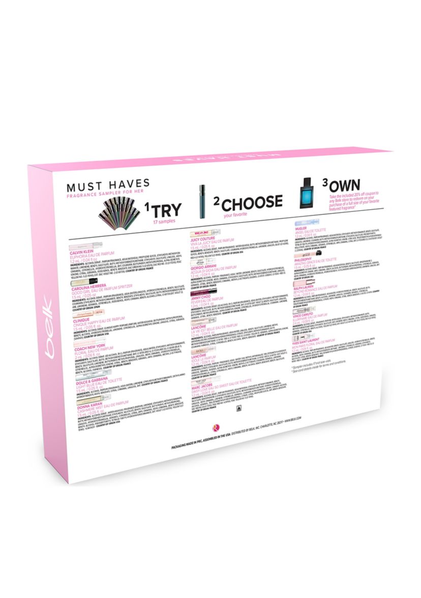 Must Haves Fragrance Sampler For Her
