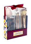  6 Piece Rose Gold Cosmetic Tool Set 