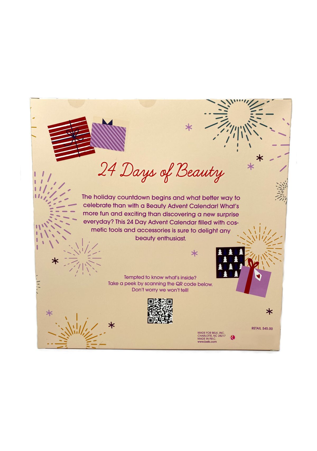 24 Piece Advent Calendar