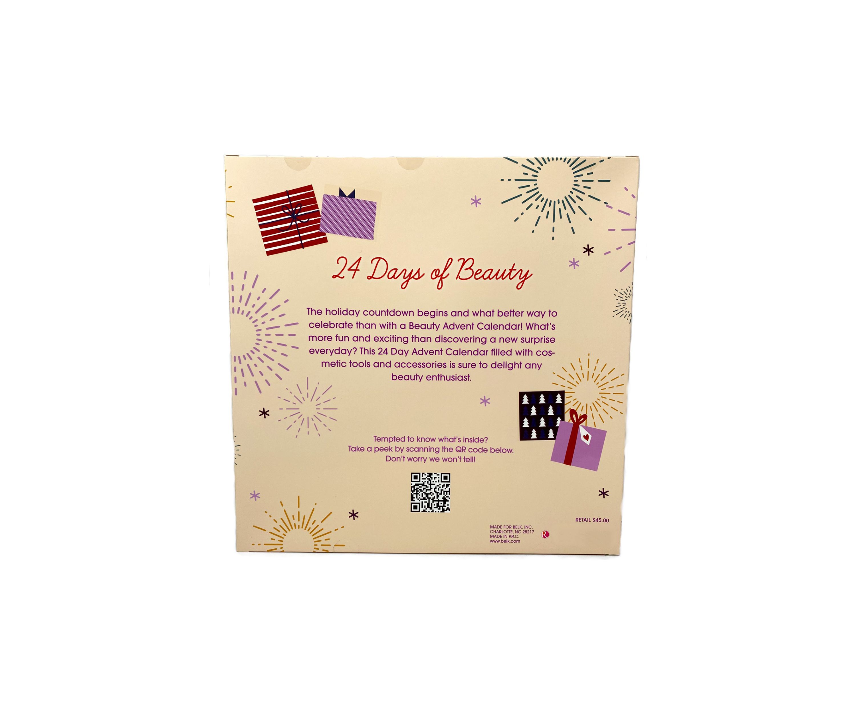 24 Piece Advent Calendar