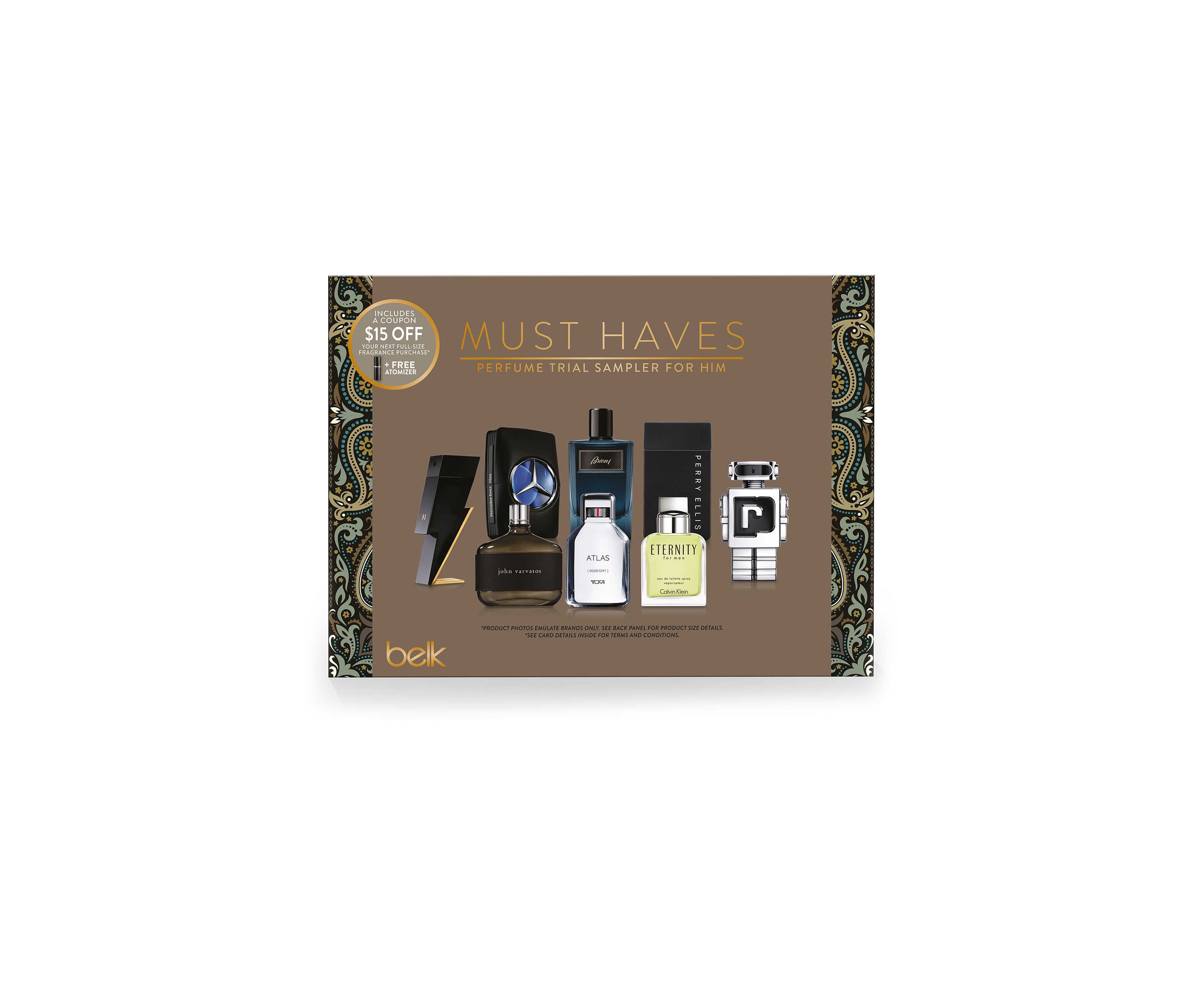 Mens Fragrance Sampler Kit