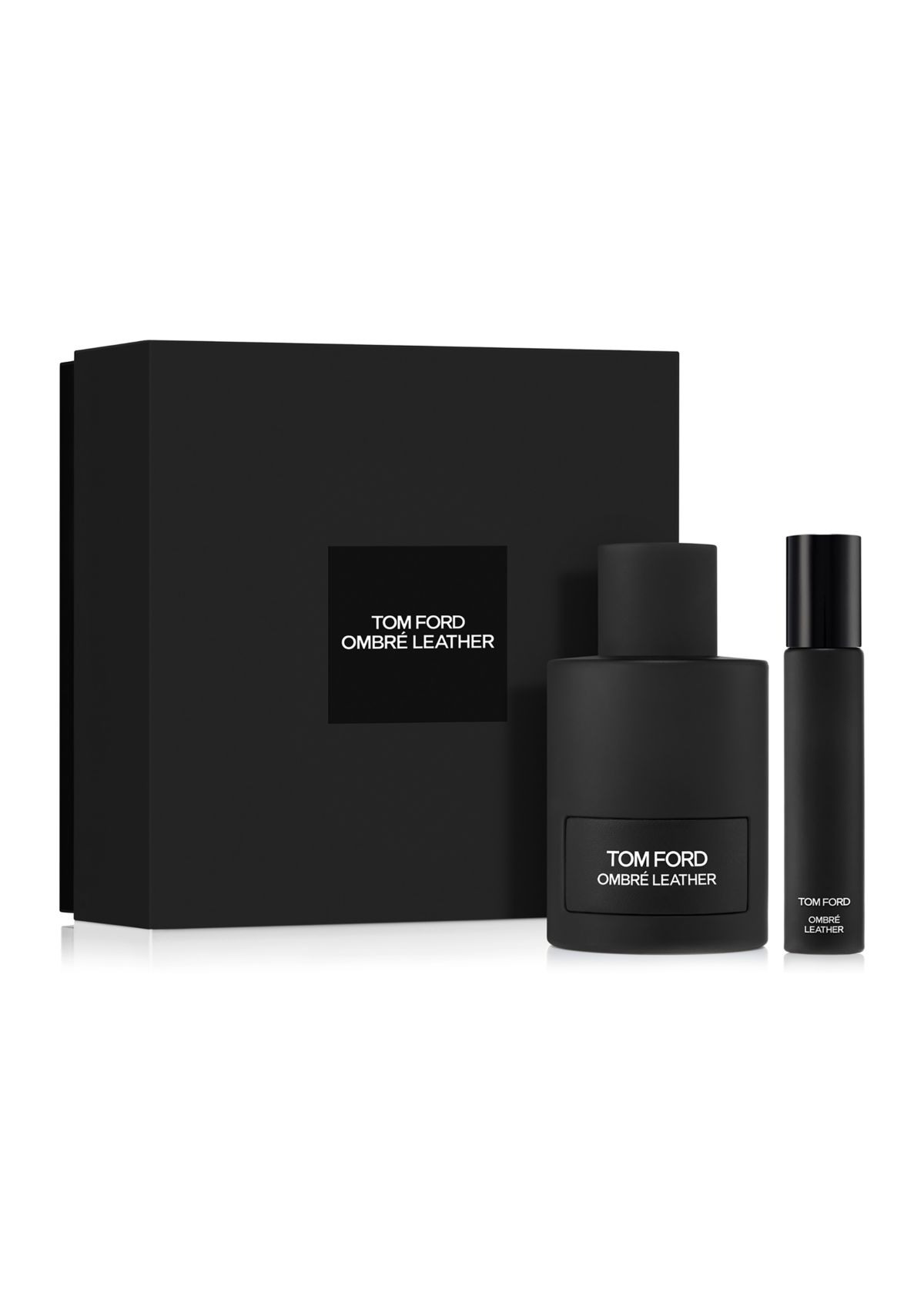 Ombré Leather Eau De Parfum Set With Travel Spray