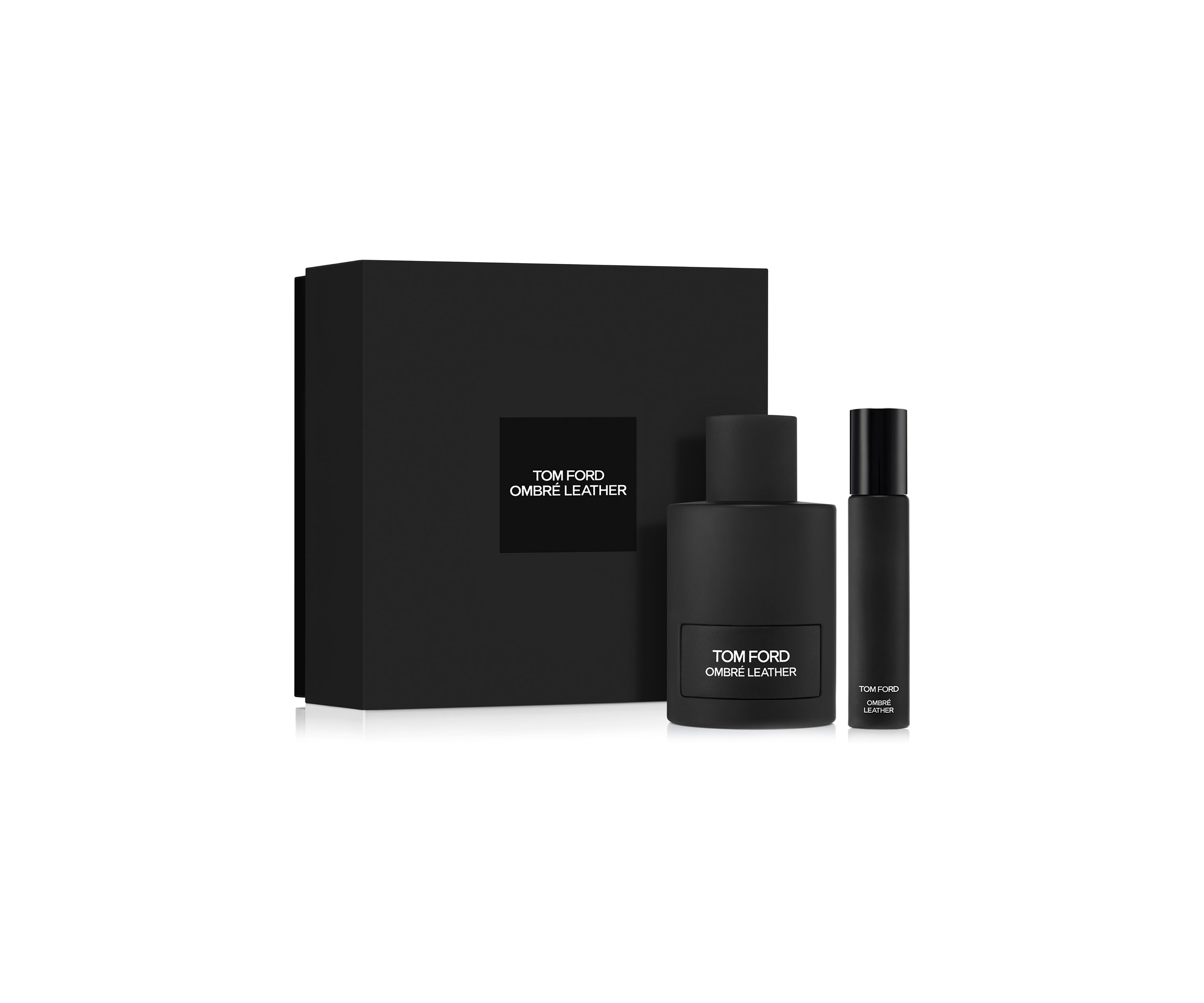 Ombré Leather Eau De Parfum Set With Travel Spray