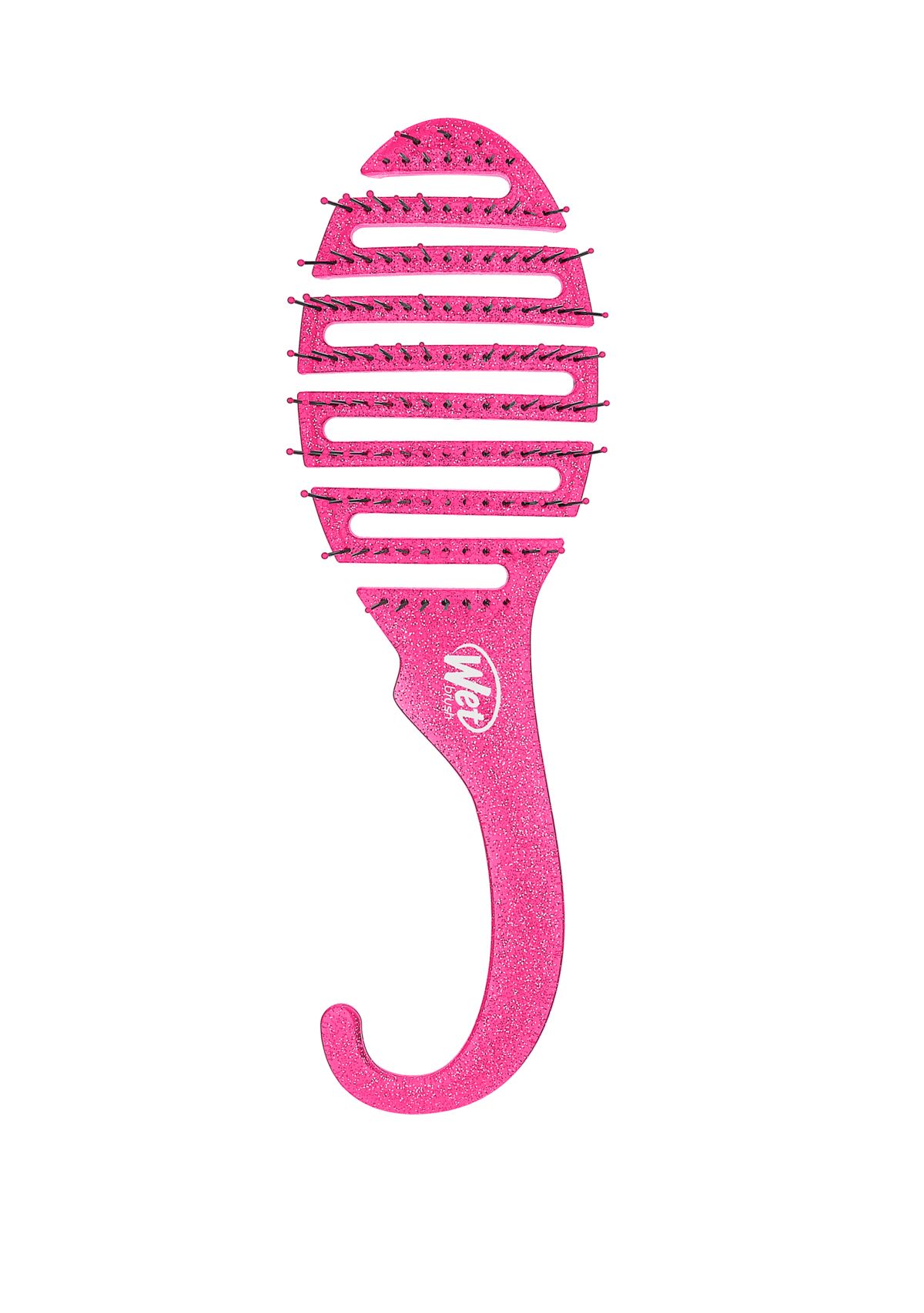 Shower Detangler Brush - Pink Glitter 