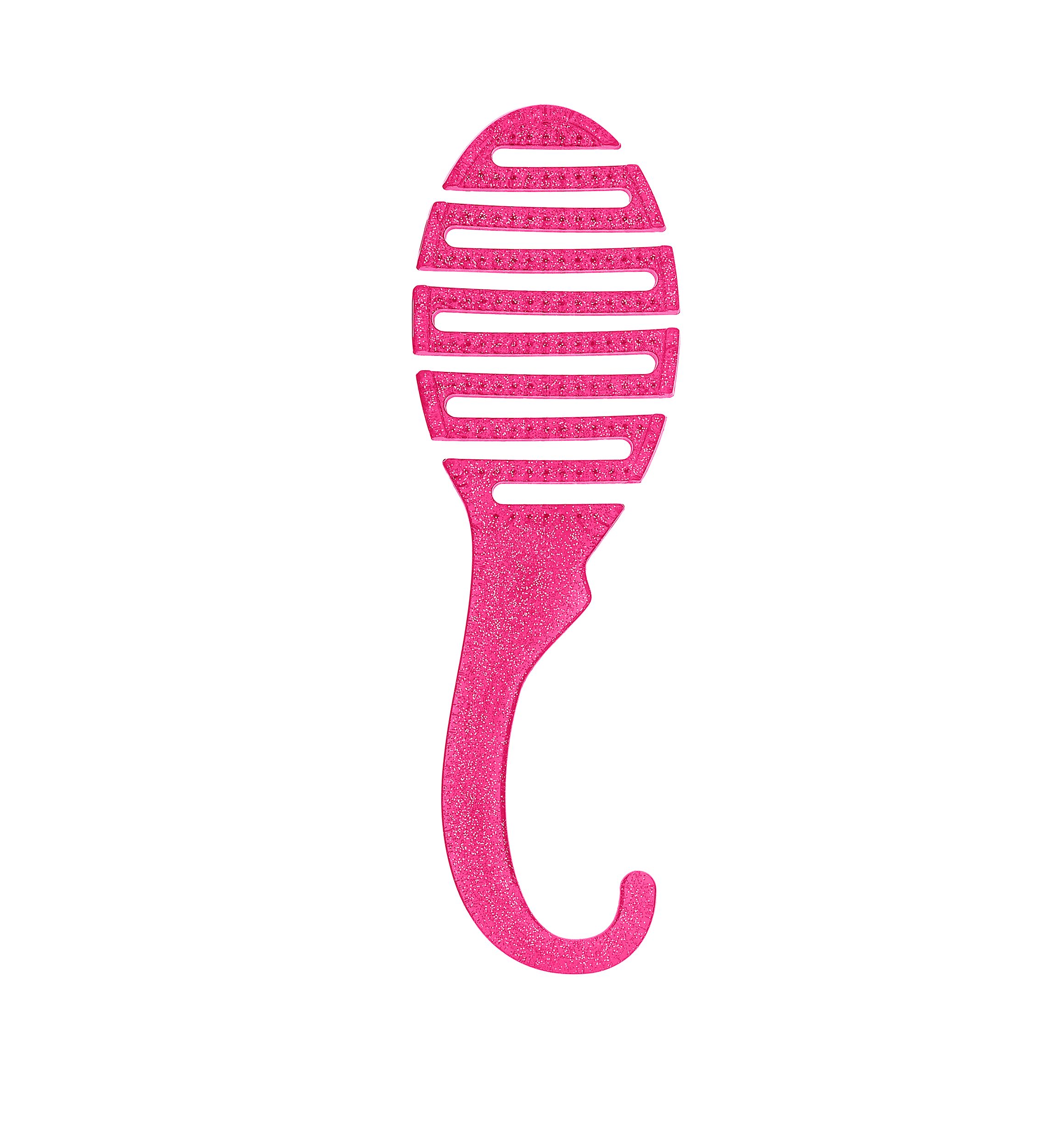 Shower Detangler Brush - Pink Glitter 