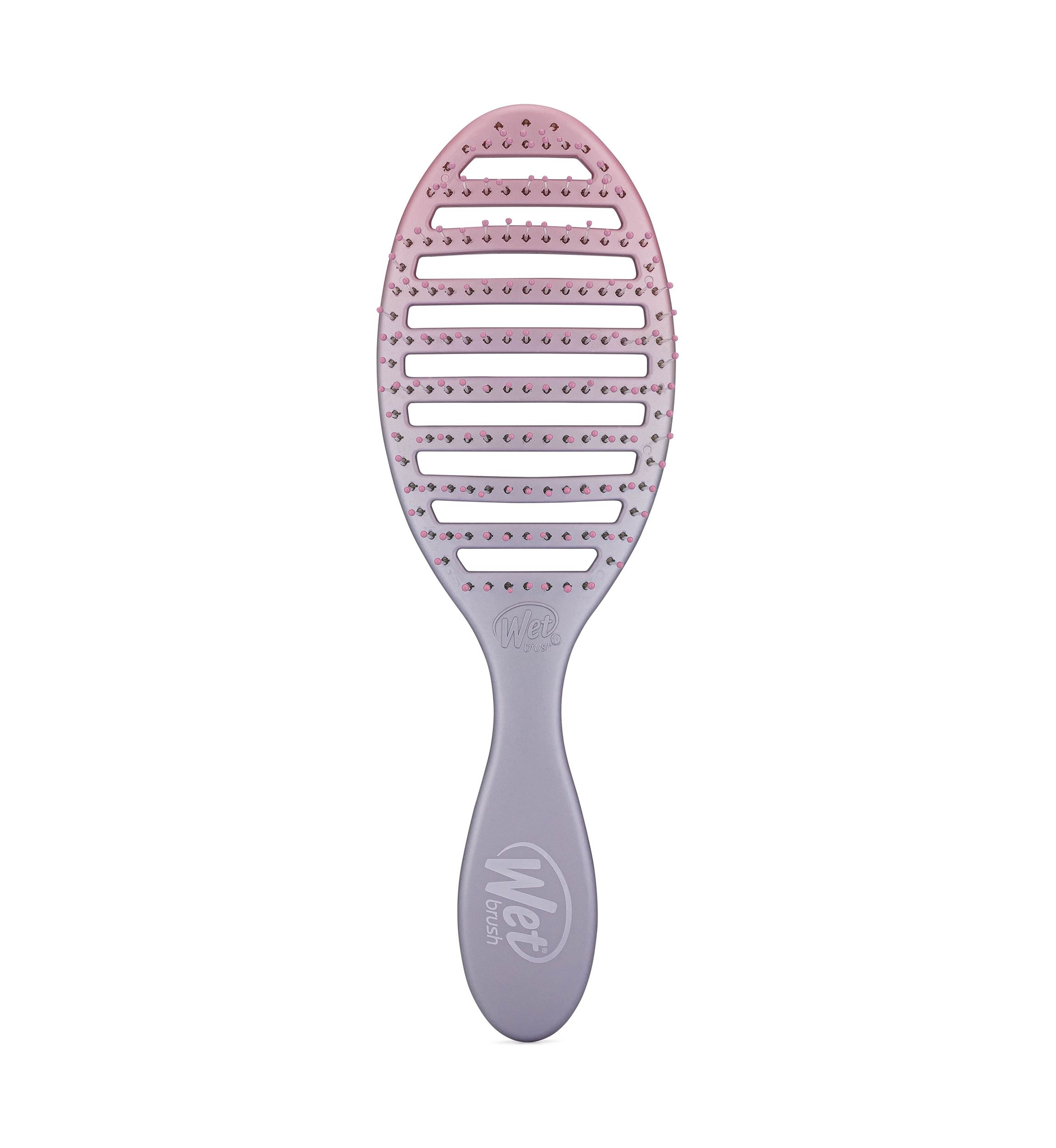 Speed Dry Feel Good Ombre Brush, Pink/Purple
