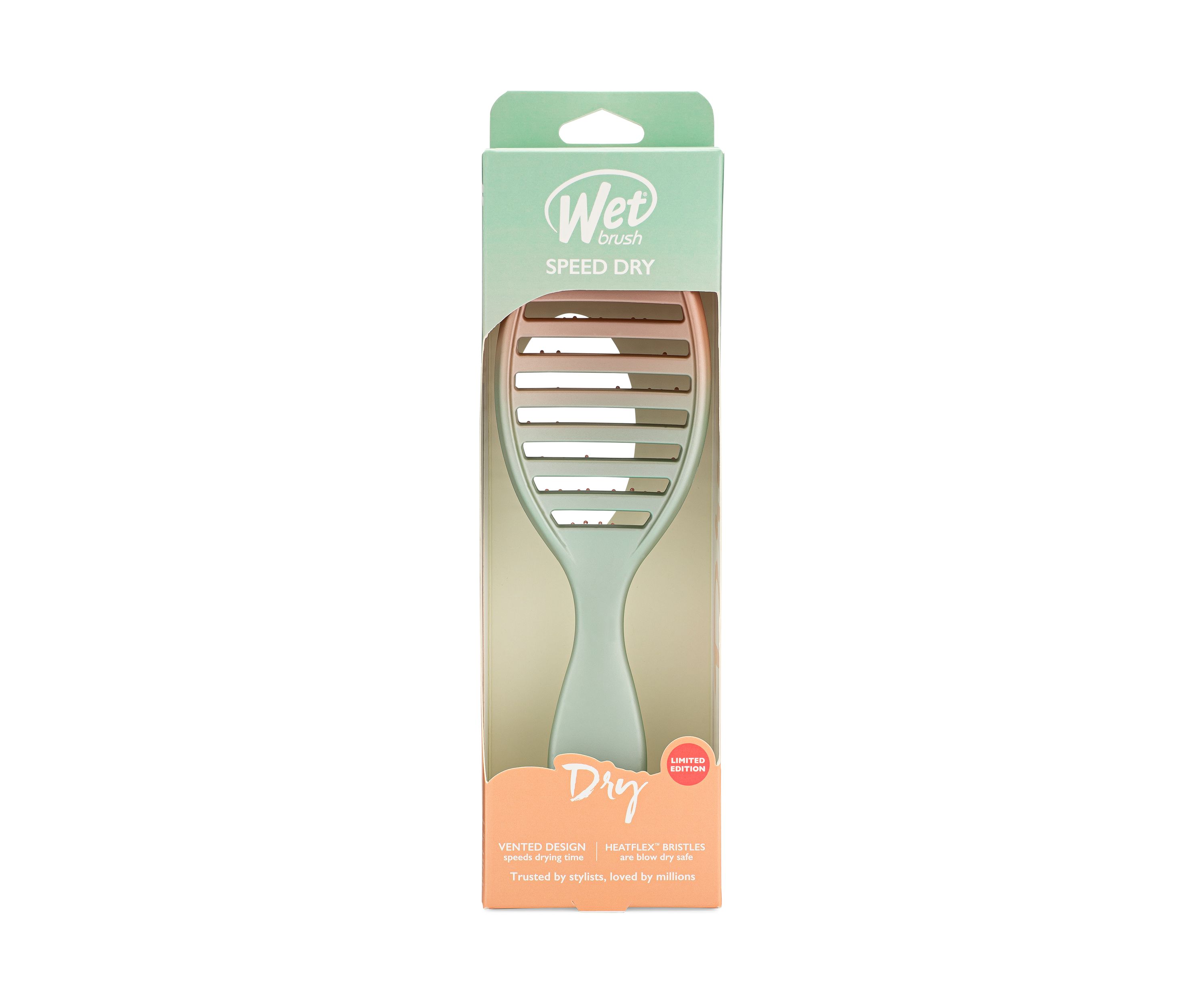 Speed Dry Feel Good Ombre Brush, Seafoam