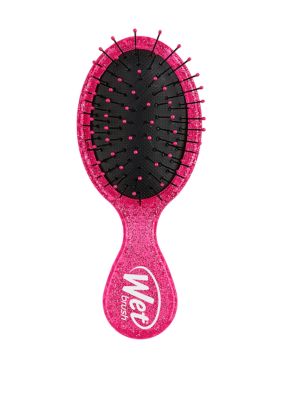 Wet Brush Mini Detangler Brush Pink Glitter Belk