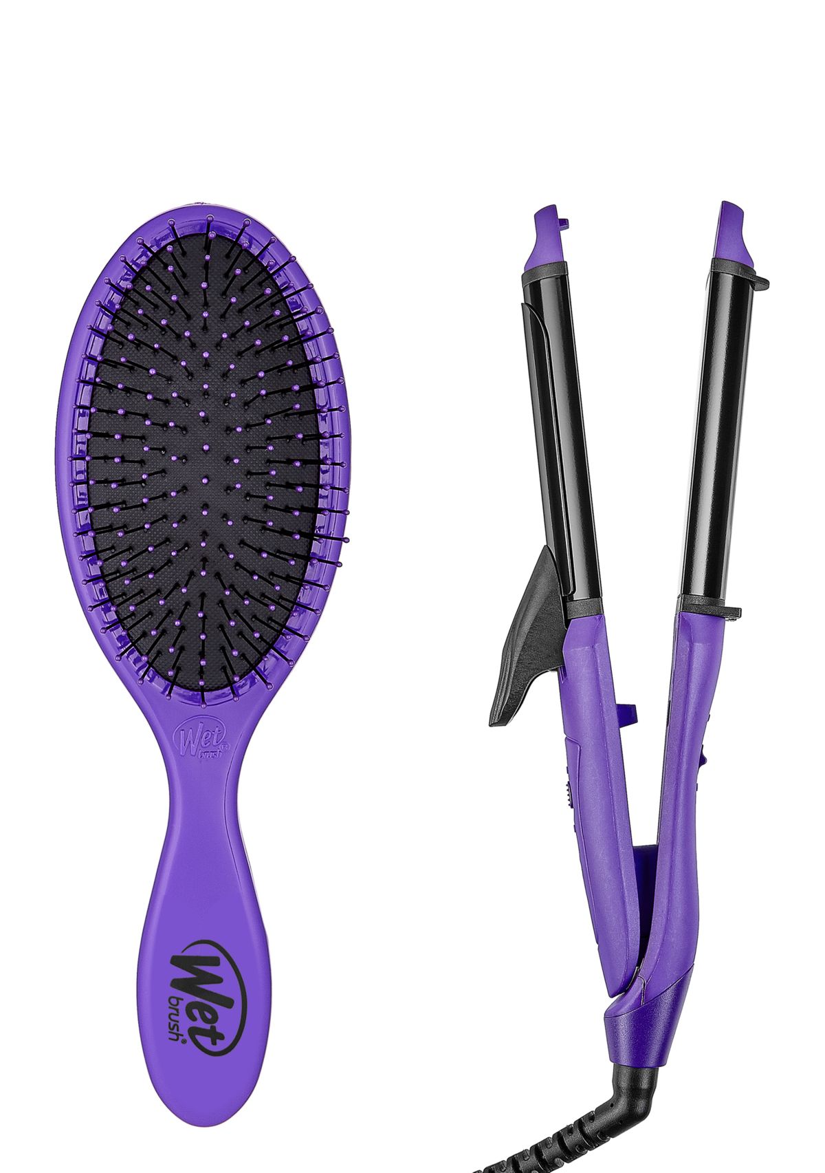 Original Detangler + Styling Iron 2-in-1 Set - Black