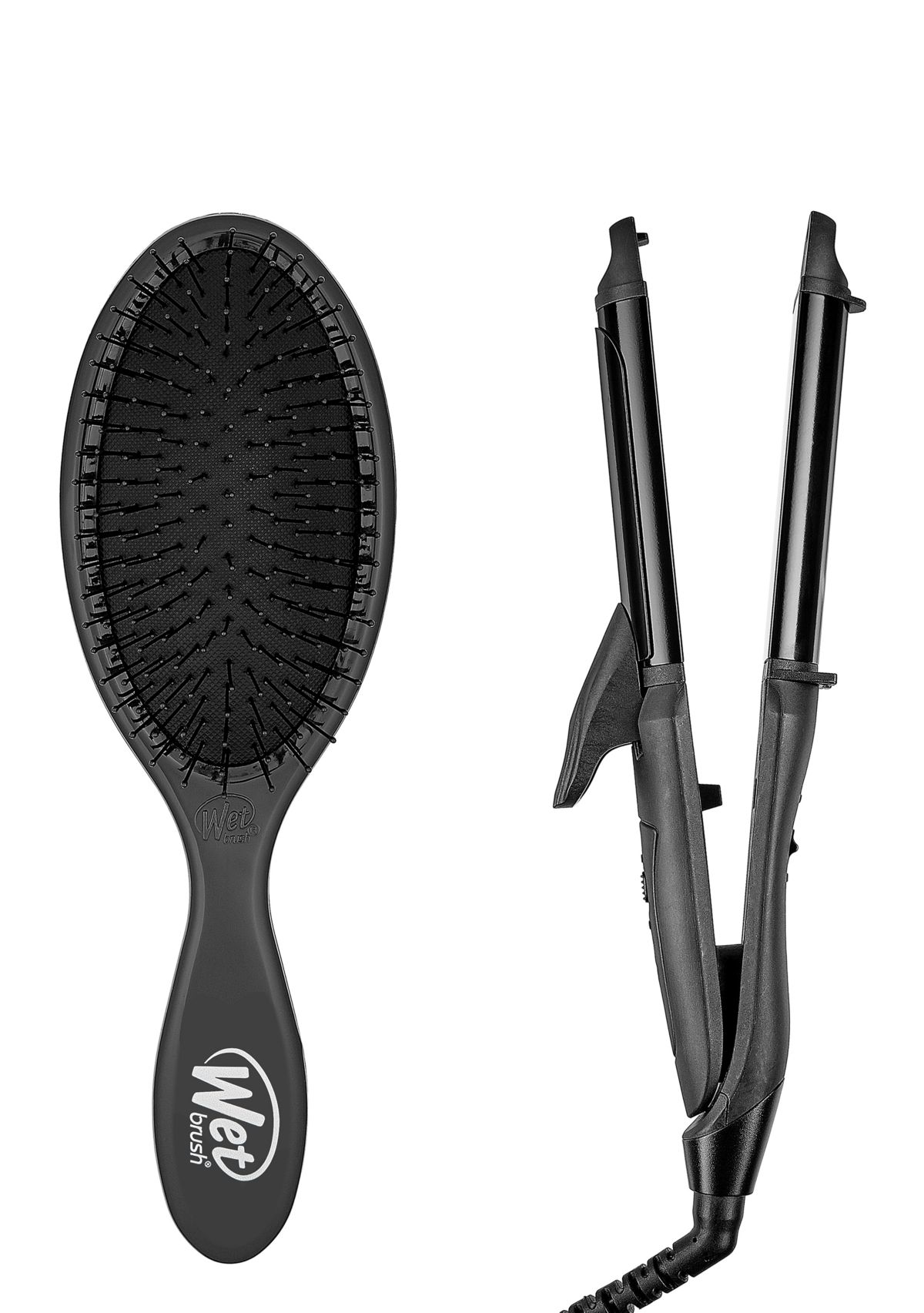 Original Detangler + Styling Iron 2-in-1 Set - Black