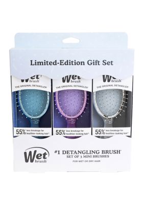 Wet Brush Festive Finish Mini Trio Brush Set