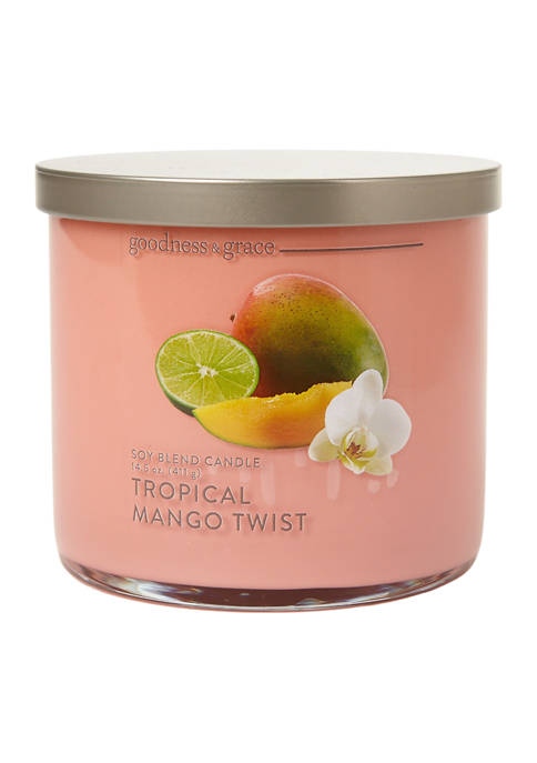 goodness & grace Tropical Mango Twist Candle