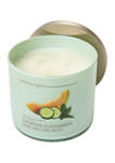   Calming Cucumber Melon Mist Candle - 3 Wick 