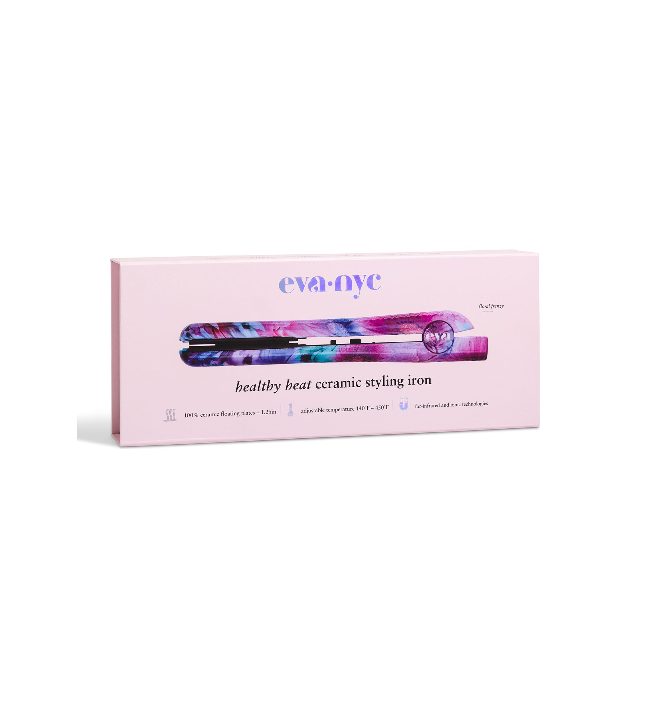 Floral Frenzy Ceramic Styling Iron 1.25"
