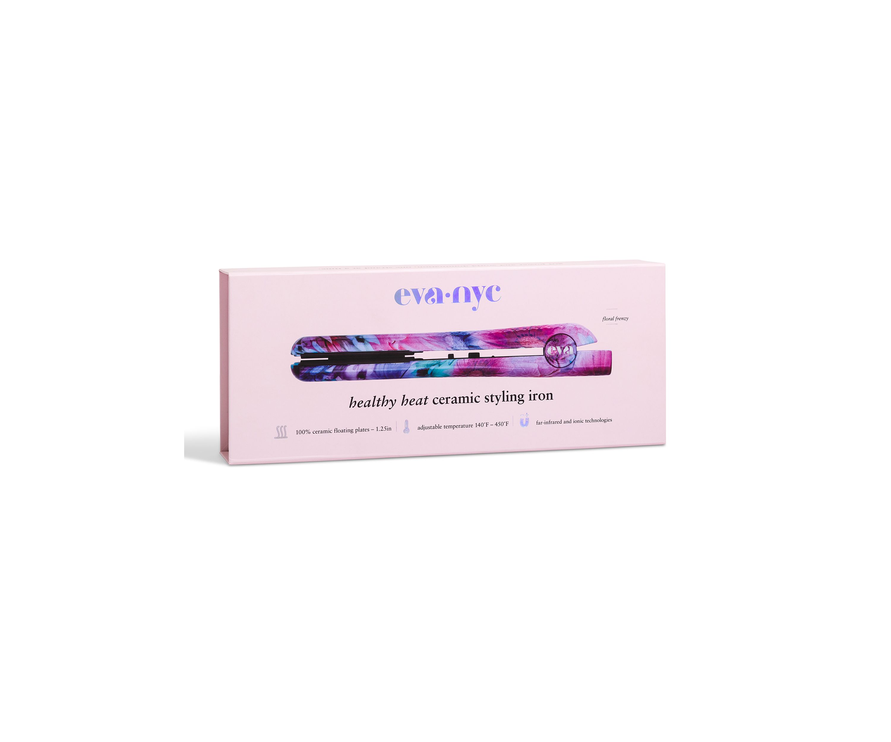 Floral Frenzy Ceramic Styling Iron 1.25"