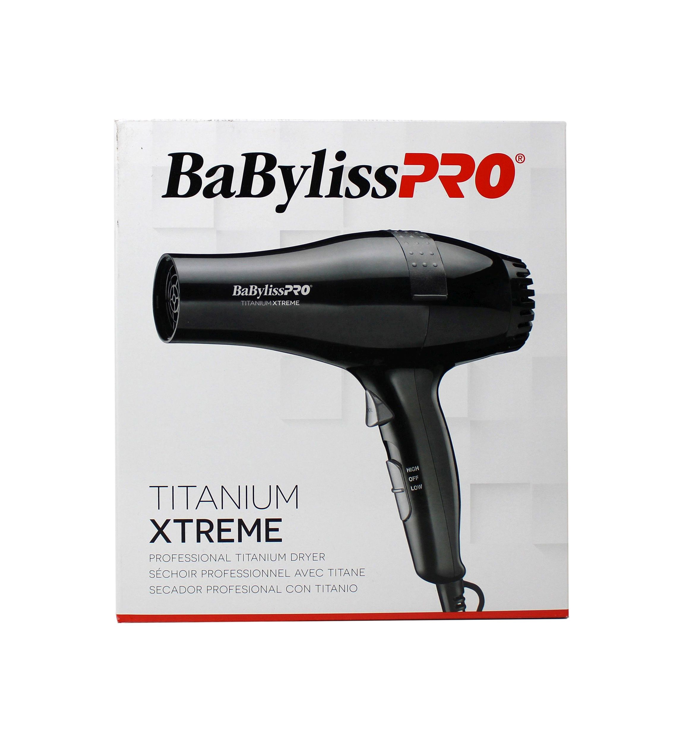 Titanium Xtreme Hair Dryer - Black
