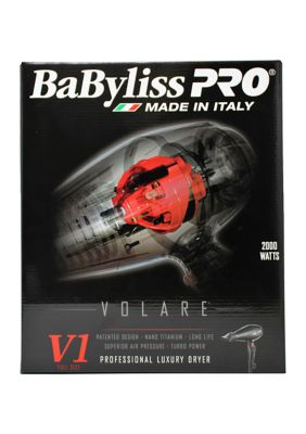 Black Volare V1 Blow Dryer