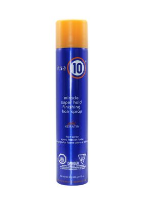 It's A 10 Plus Keratin Super Hold Finishing Hairspray - 10 Ounce