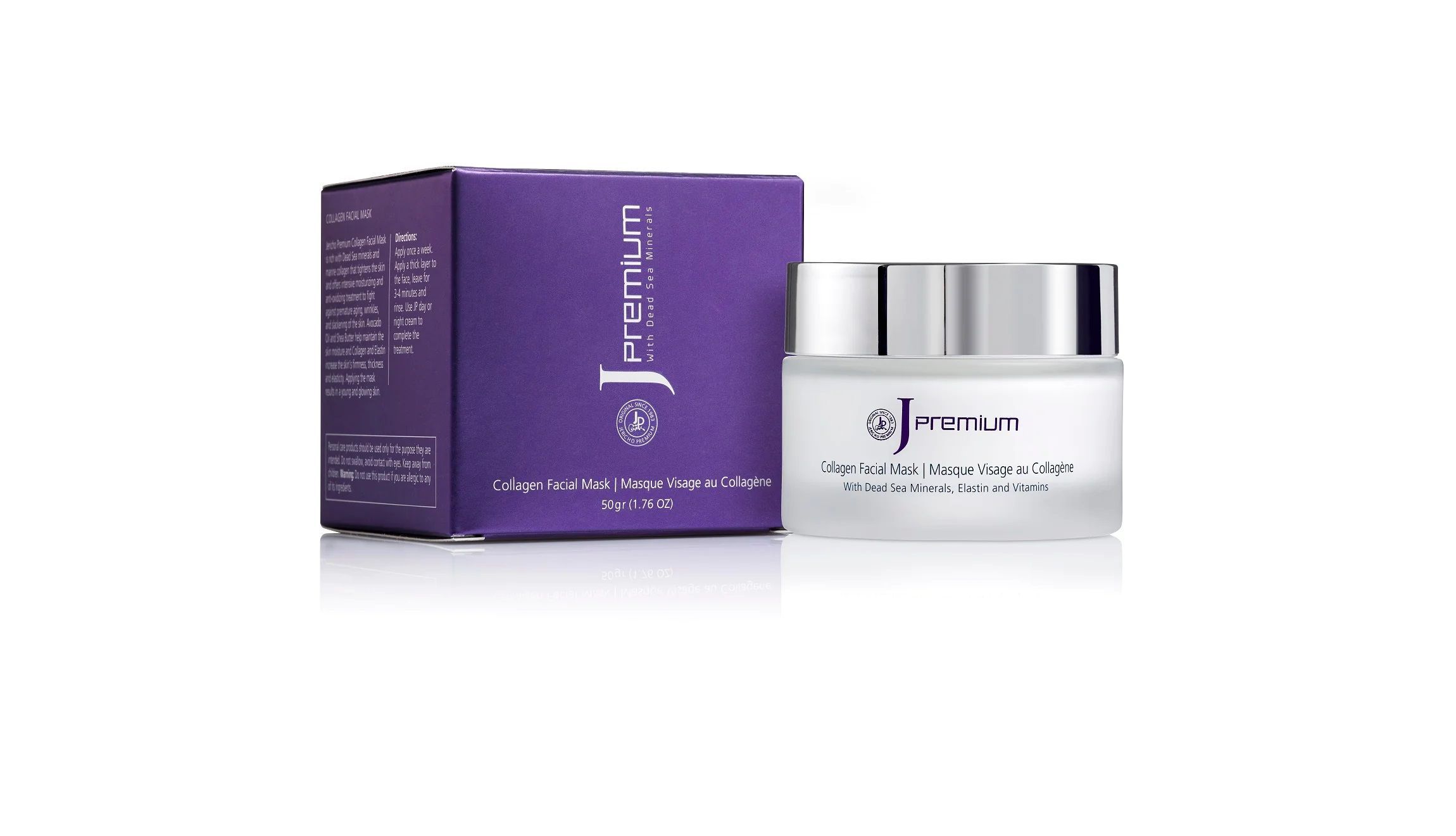 Premium Facial Collagen Mask with Dead Sea Minerals
