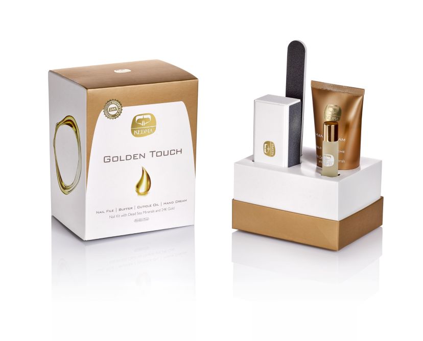 Golden Touch Nail 4-Piece Kit