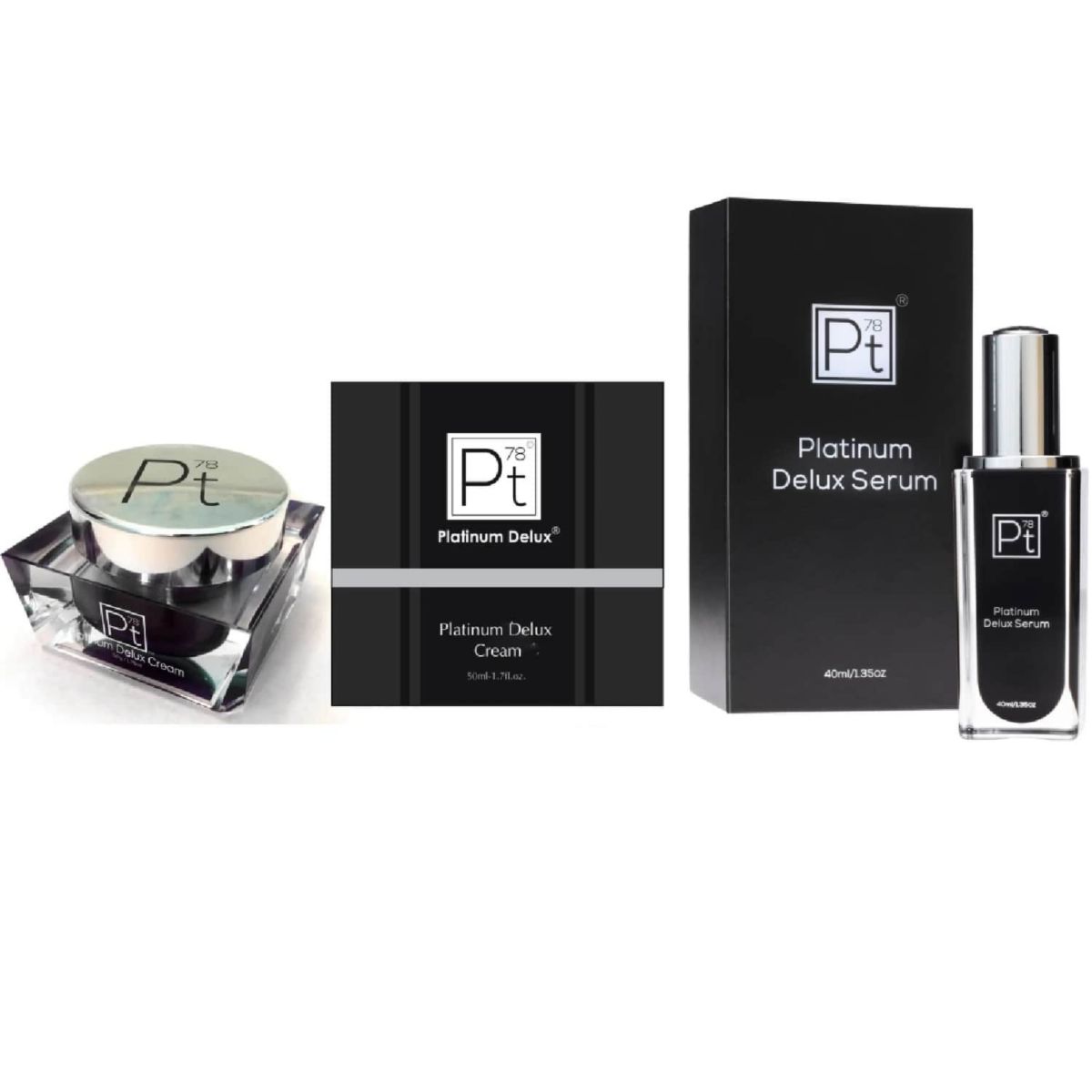 Platinum Delux Diamond 2-Piece Set