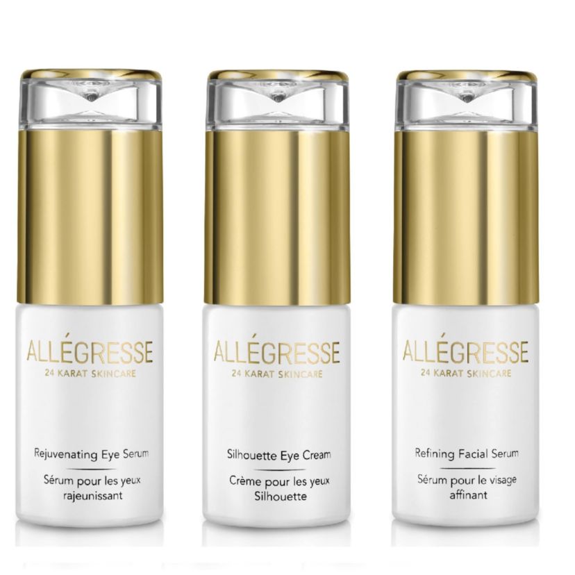 24K Moisturizer + Night cream + Facial Serum  3pc Set