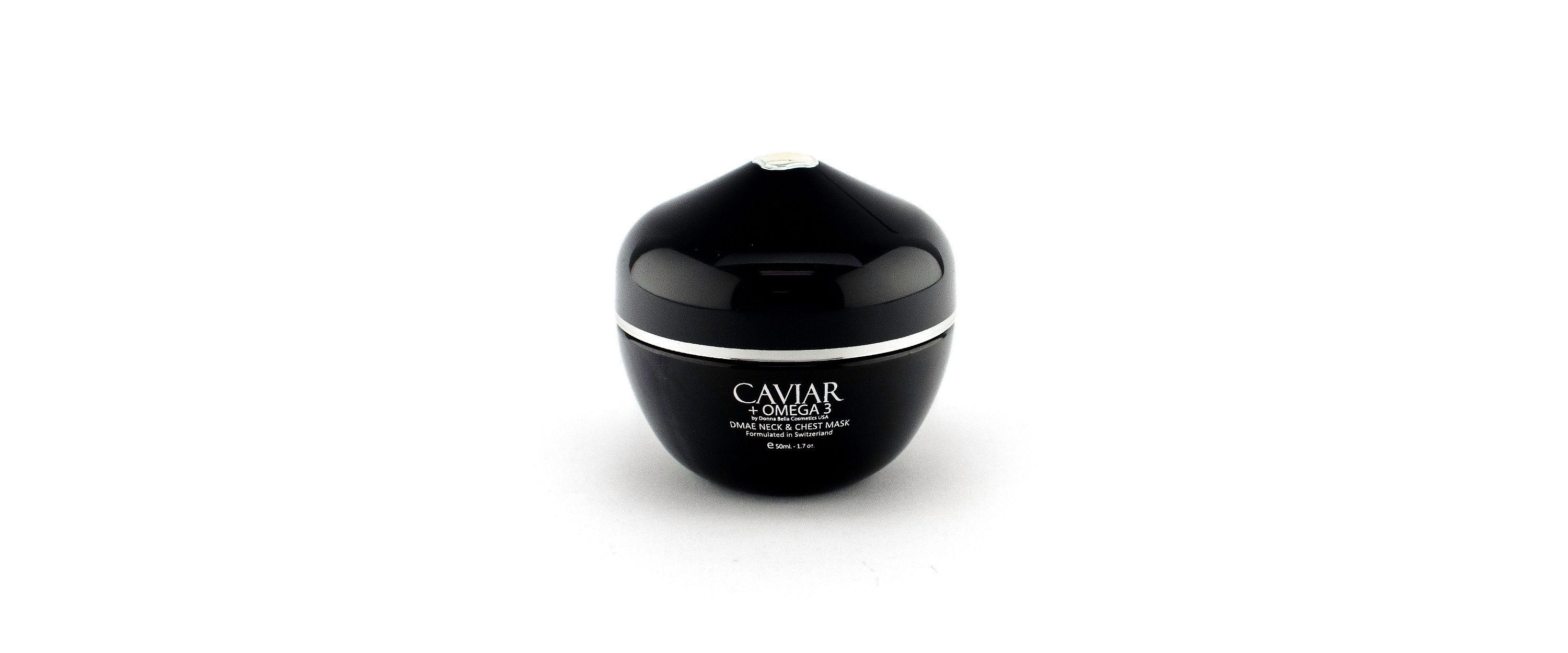 Donna Bella CAVIAR + OMEGA 3 DMAE Neck & Chest Mask