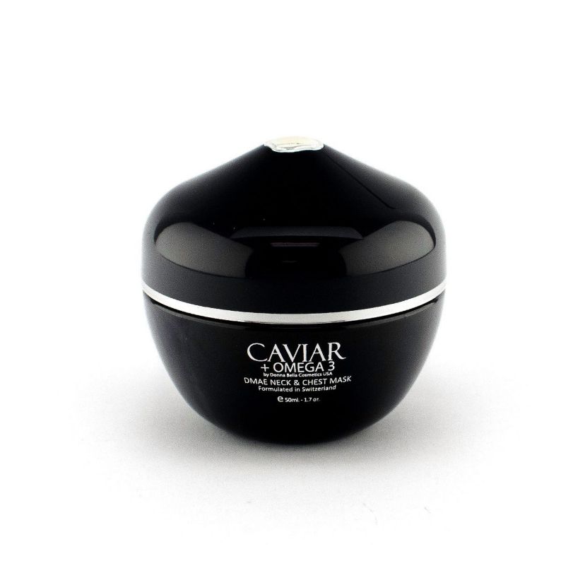 Donna Bella CAVIAR + OMEGA 3 DMAE Neck & Chest Mask