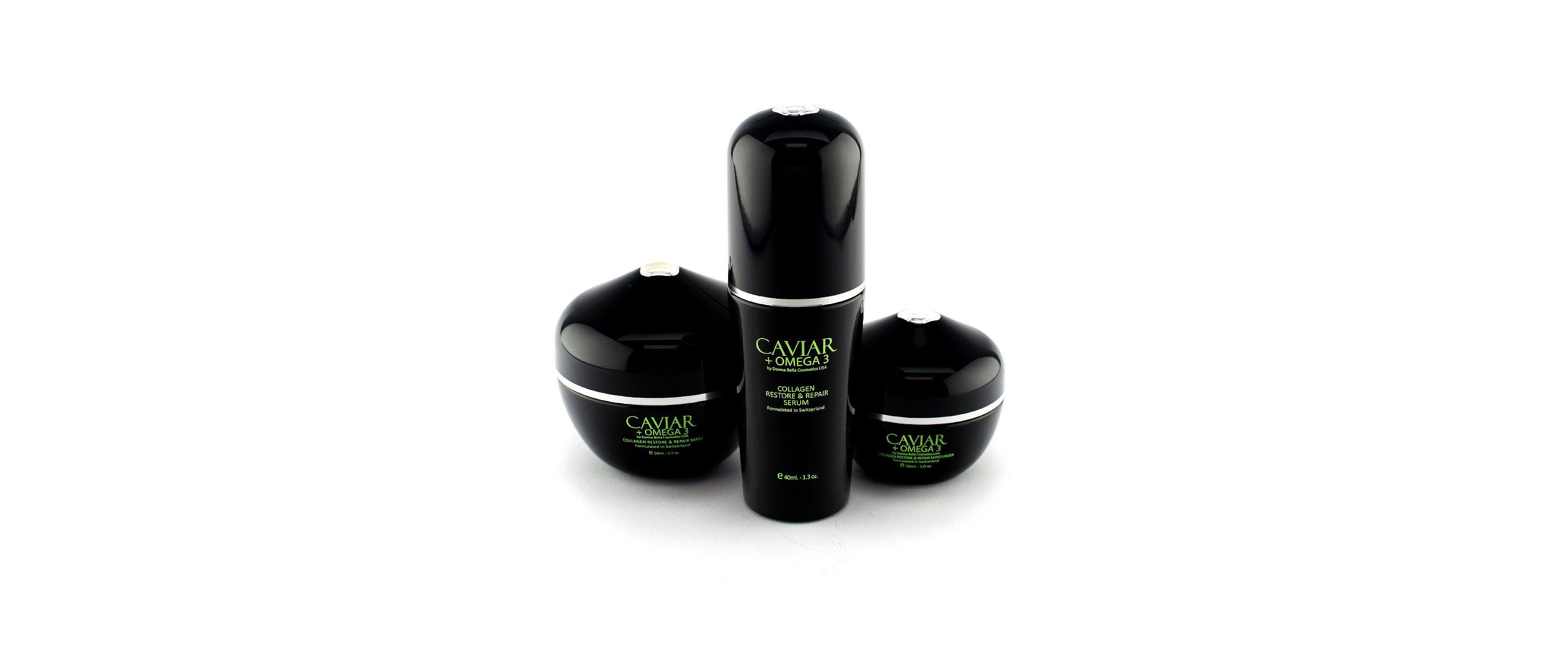CAVIAR + OMEGA 3 Collagen Restore & Repair Set