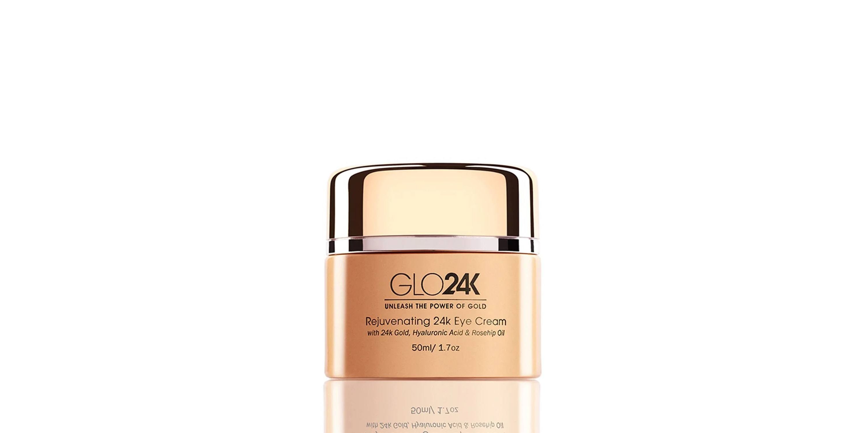 24K Rejuvenating  Eye Cream With 24k Gold, Hyaluronic Acid & Rosehip Oil