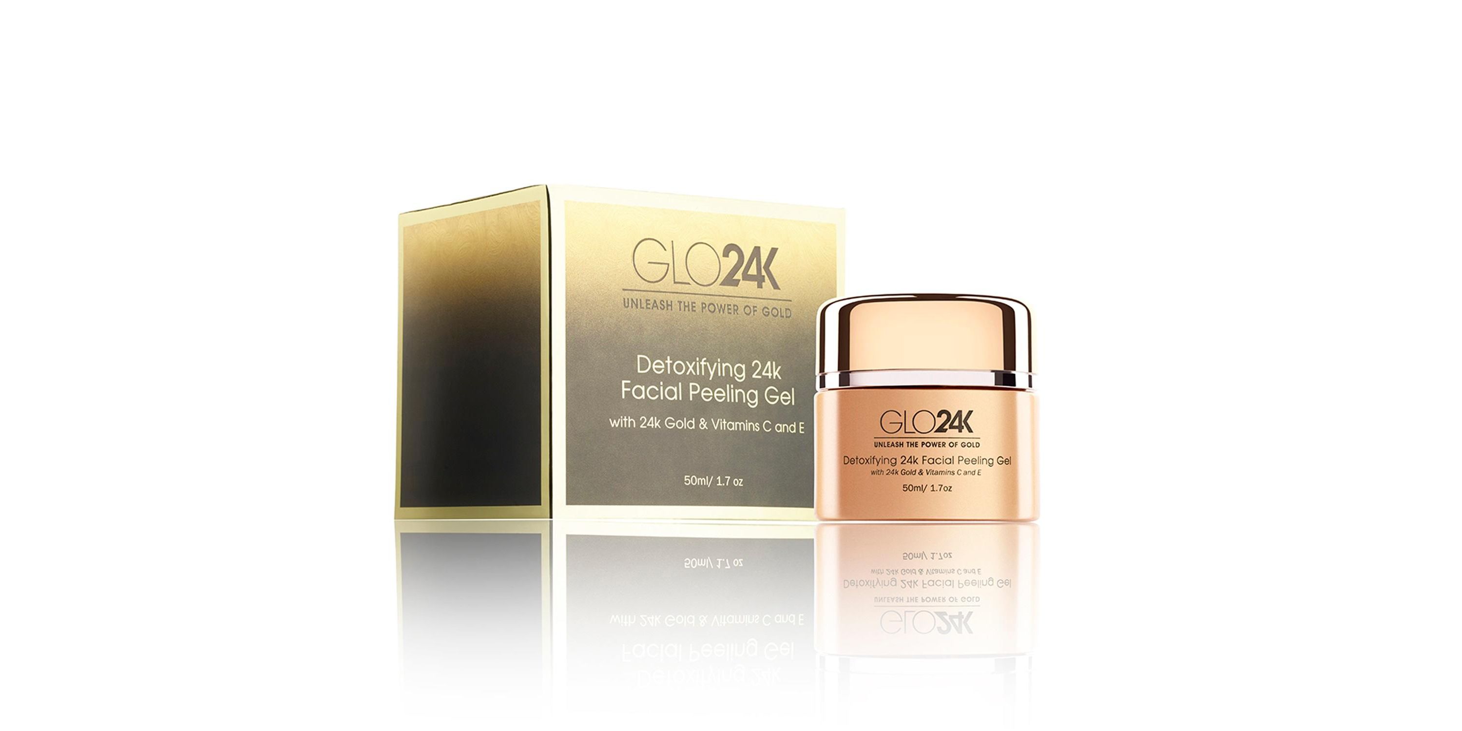 24K Detoxifying Facial Peeling Gel With 24k Gold & Vitamins C and E