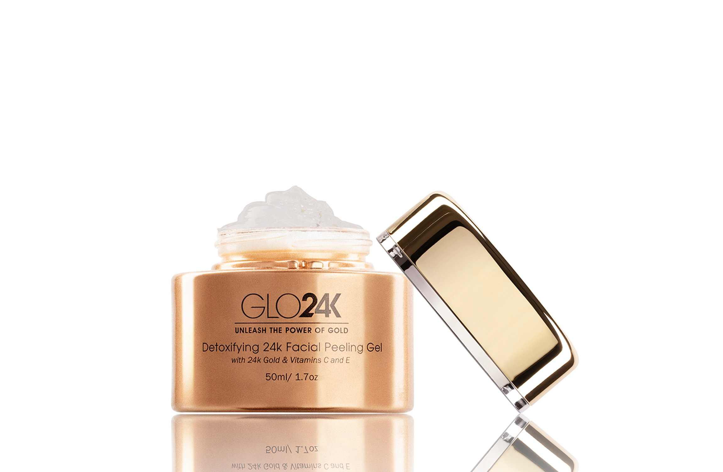 24K Detoxifying Facial Peeling Gel With 24k Gold & Vitamins C and E