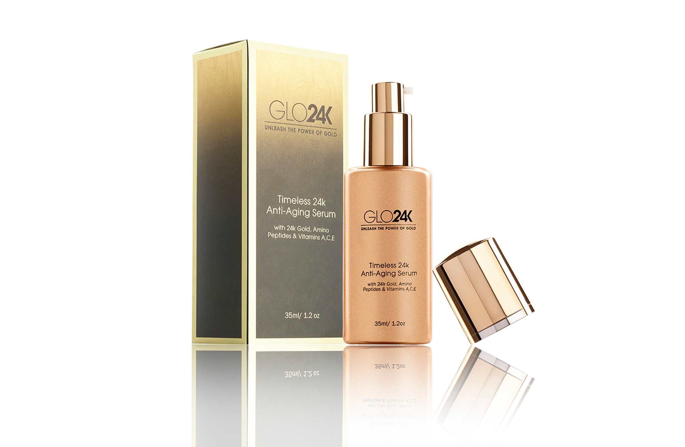 Timeless 24k Anti-Aging Serum With 24k Gold, Amino Peptides & Vitamins A, C, E
