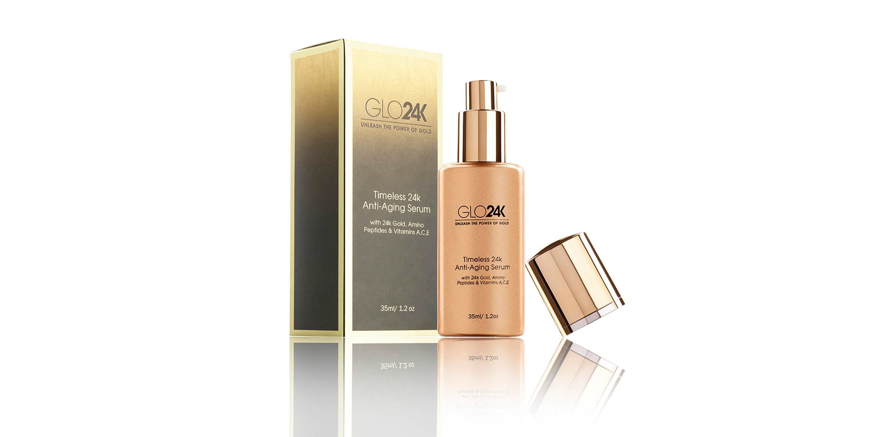 Timeless 24k Anti-Aging Serum With 24k Gold, Amino Peptides & Vitamins A, C, E