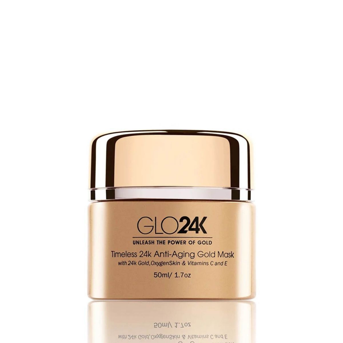 Timeless 24k Anti-Aging Gold Mask With 24k Gold, OxygenSkin & Vitamins C and E
