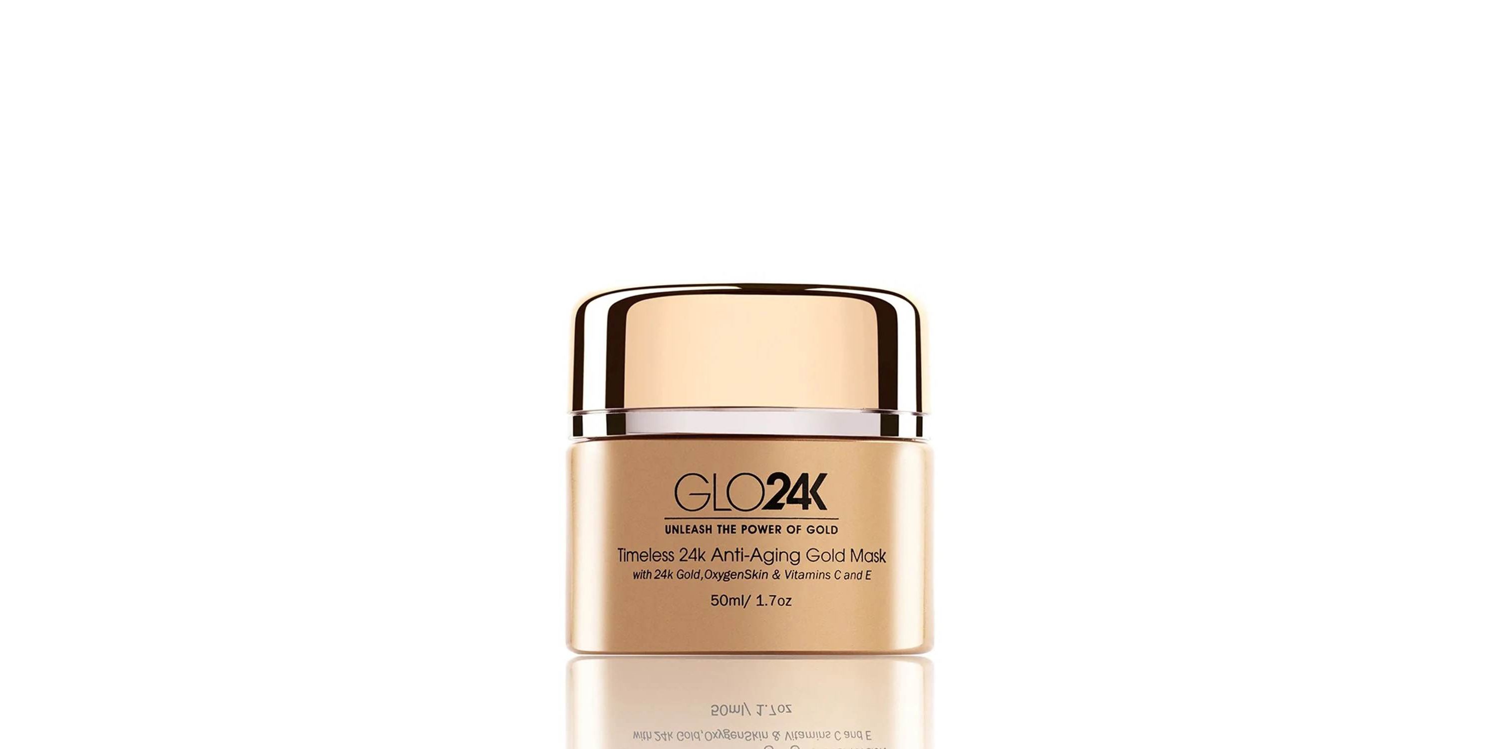 Timeless 24k Anti-Aging Gold Mask With 24k Gold, OxygenSkin & Vitamins C and E