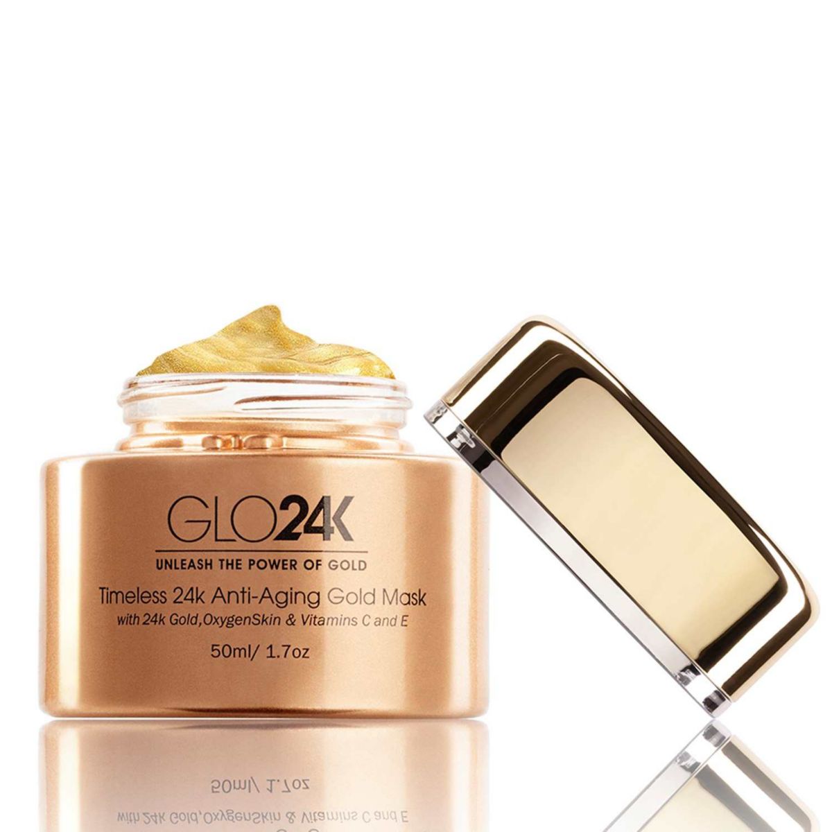 Timeless 24k Anti-Aging Gold Mask With 24k Gold, OxygenSkin & Vitamins C and E