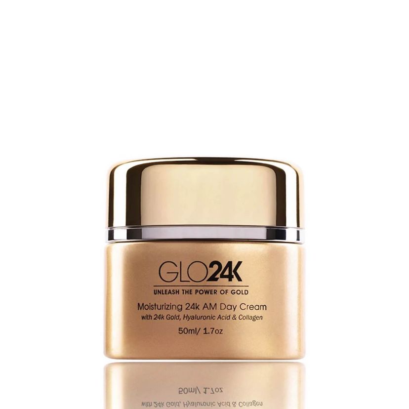 24K Moisturizing AM Day Cream With 24k Gold, Hyaluronic Acid & Collagen