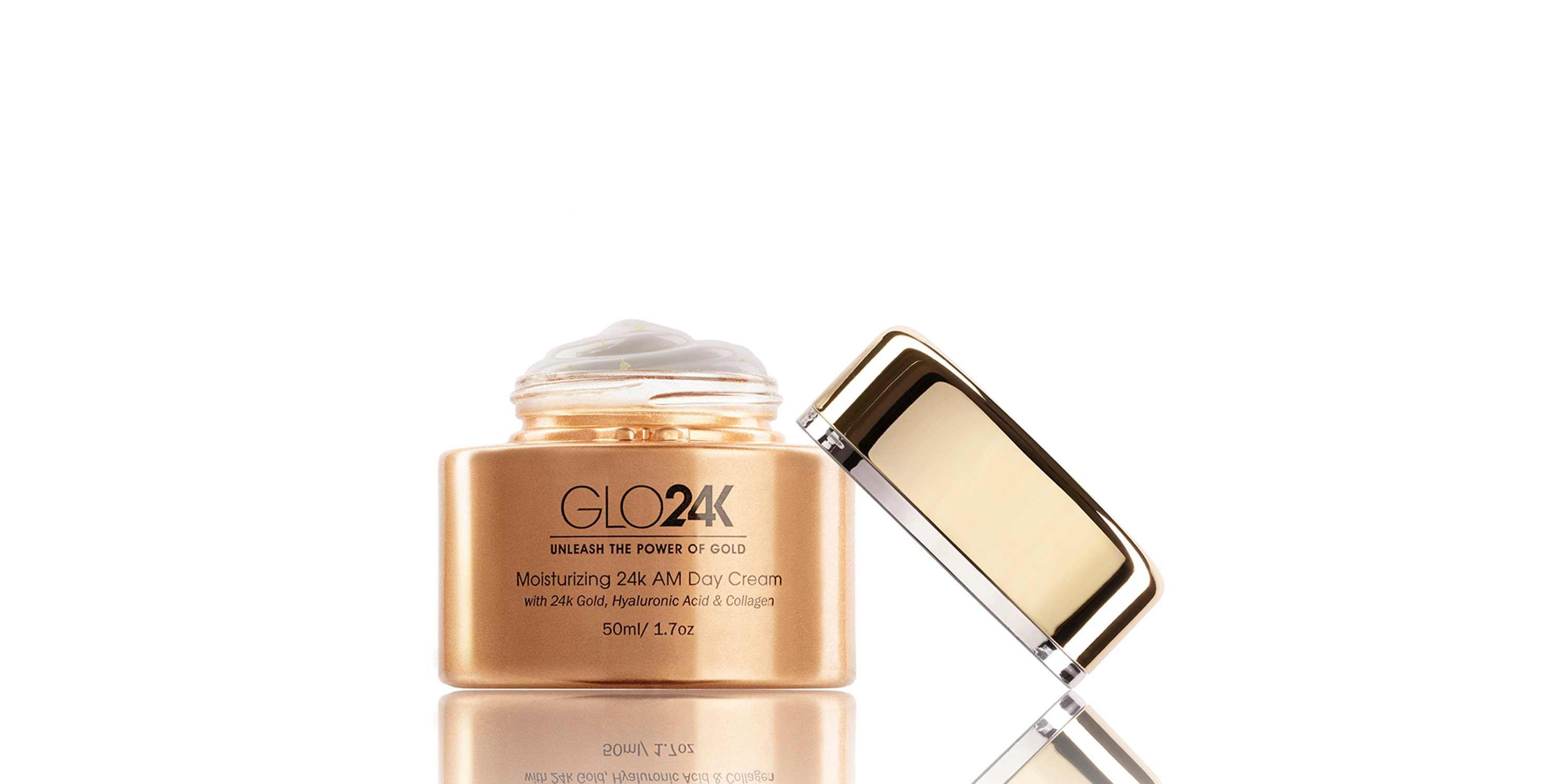 24K Moisturizing AM Day Cream With 24k Gold, Hyaluronic Acid & Collagen