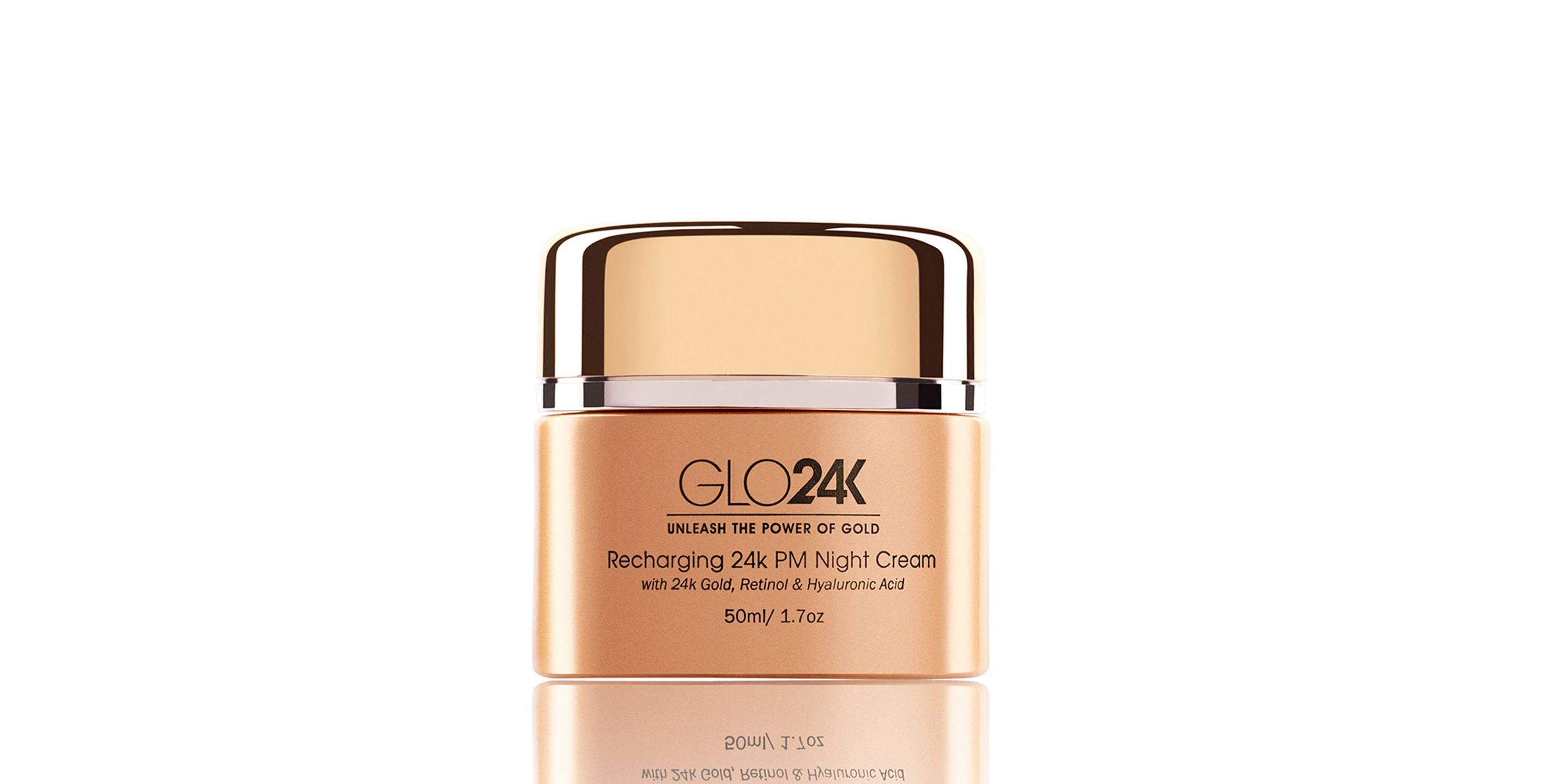 24K Recharging PM Night Cream With 24k Gold, Retinol & Hyaluronic Acid