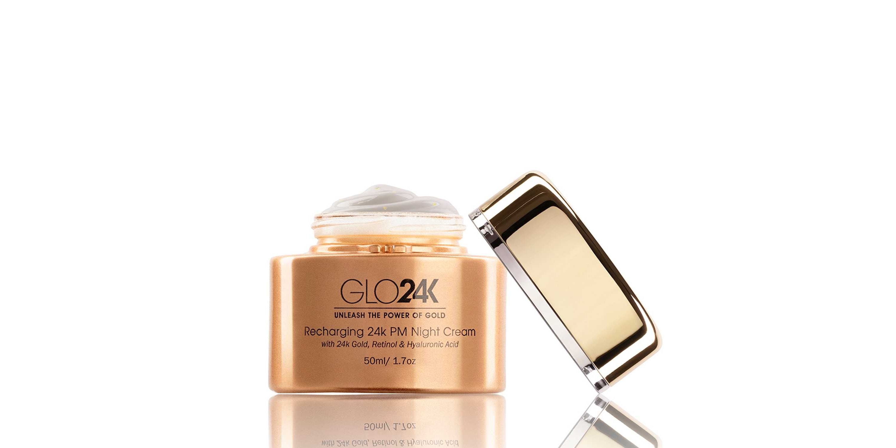 24K Recharging PM Night Cream With 24k Gold, Retinol & Hyaluronic Acid