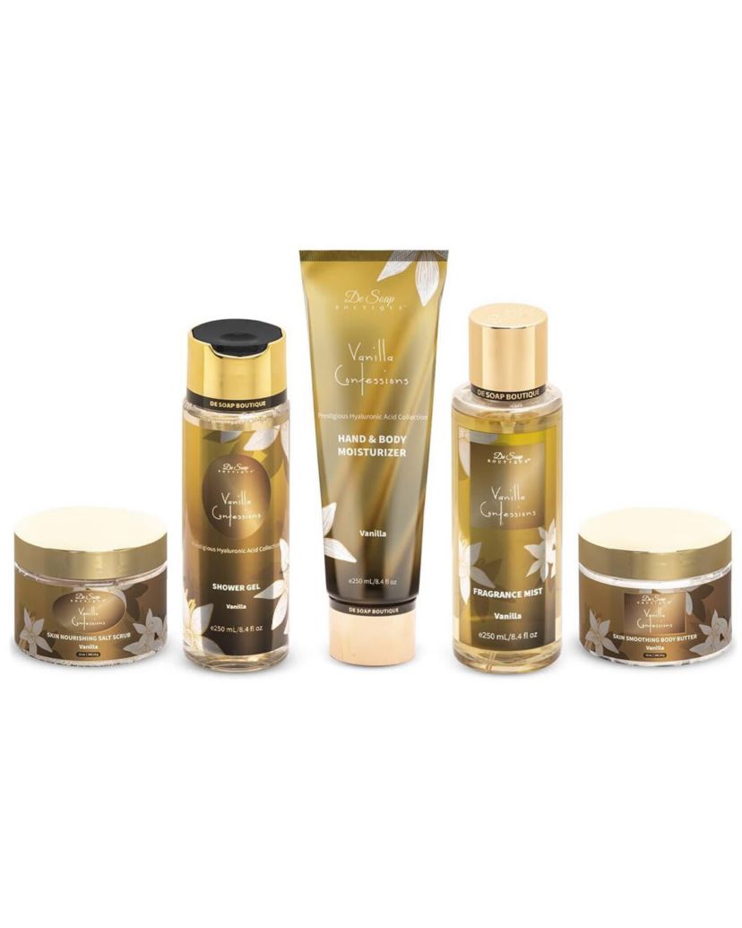Exotic Vanilla Confessions Hand and Body 5 Piece Set