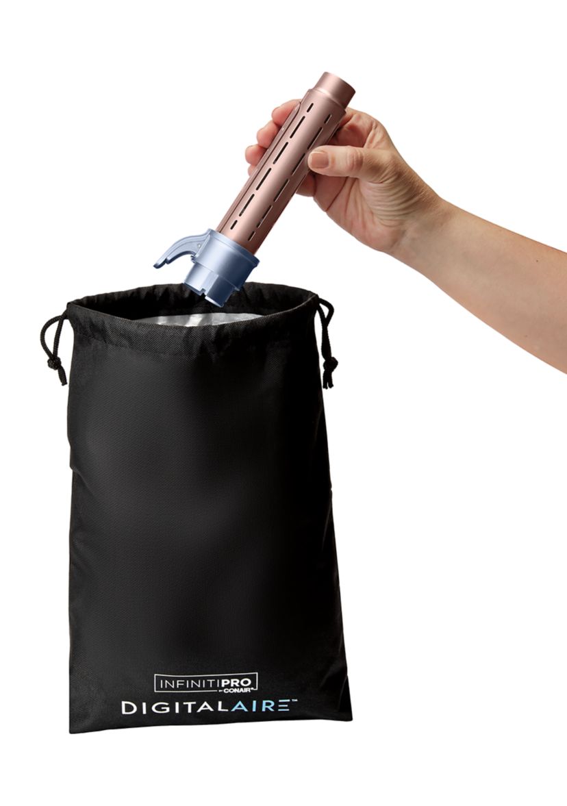 InfinitiPRO DigitalAIRE Wet-to-Dry Styling Wand with Multiple Attachments & Storage Bag