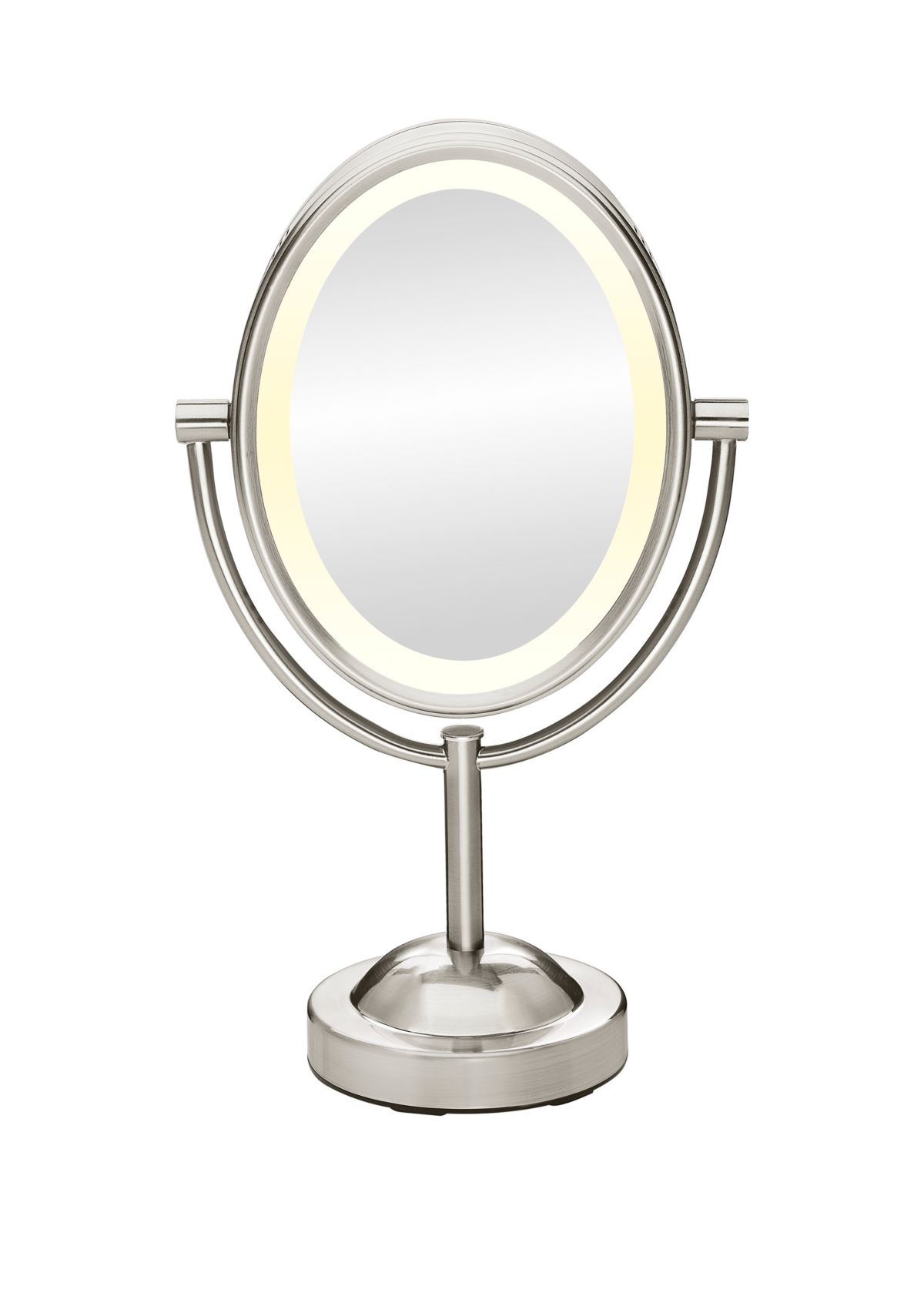 1x/7x Oval Lighted Mirror