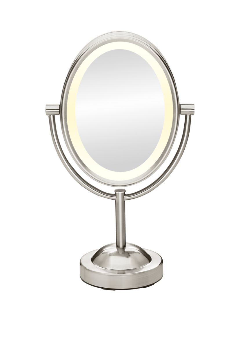 1x/7x Oval Lighted Mirror