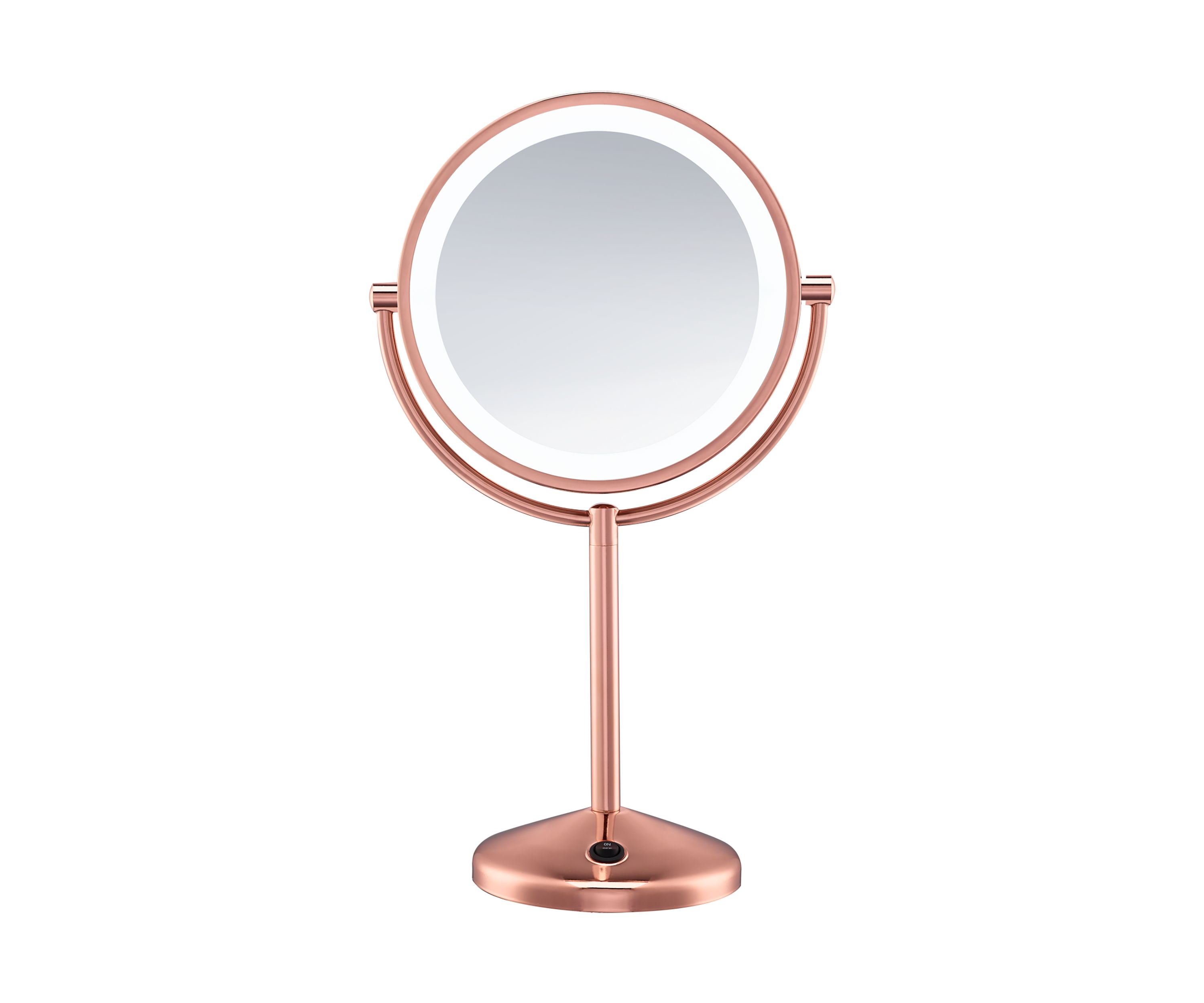 Reflections 1x/10x LED Rose Gold Makeup Mirror