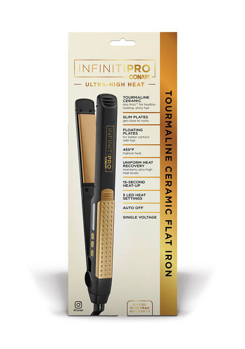 InfinitiPRO by Conair&reg; GOLD 1 Inch Tourmaline Ceramic
