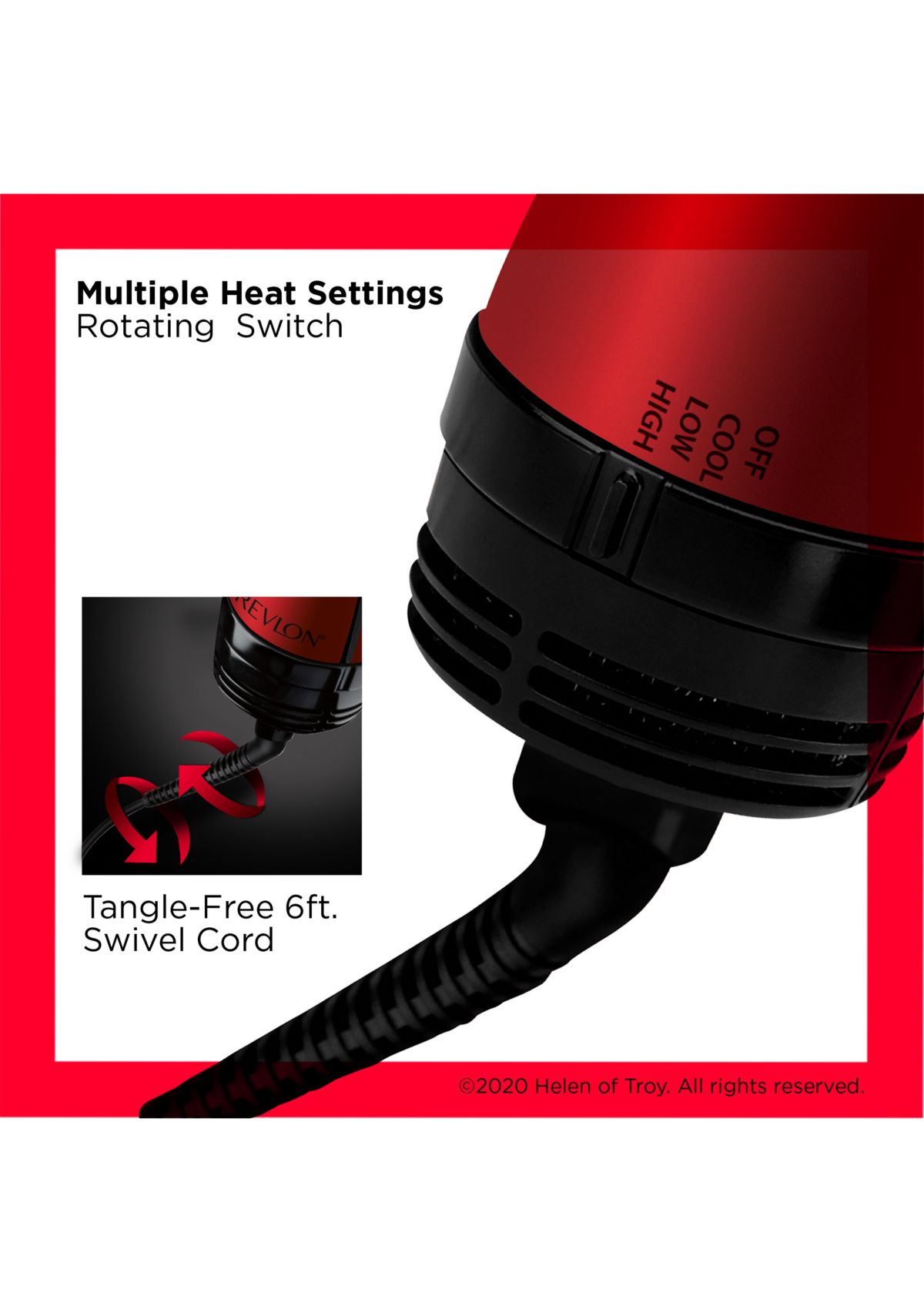 One-Step Hair Dryer and Volumizer Hot Air Brush