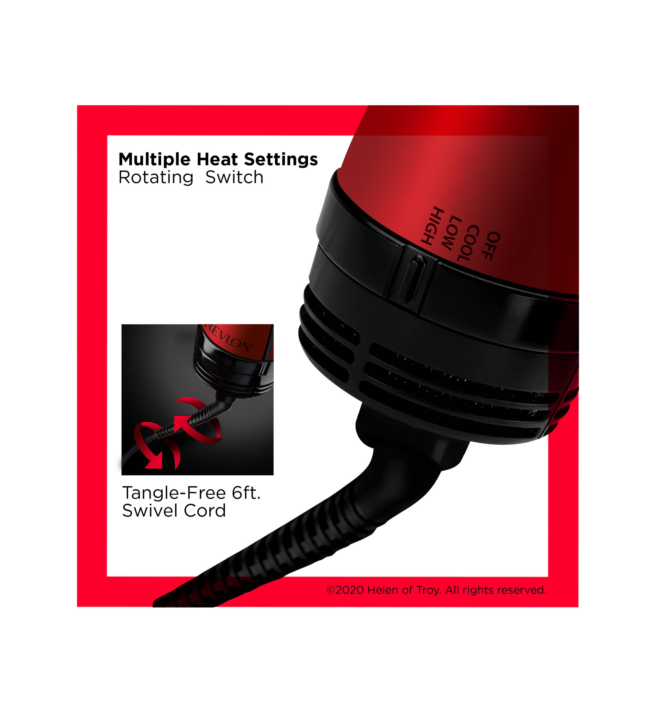 One-Step Hair Dryer and Volumizer Hot Air Brush