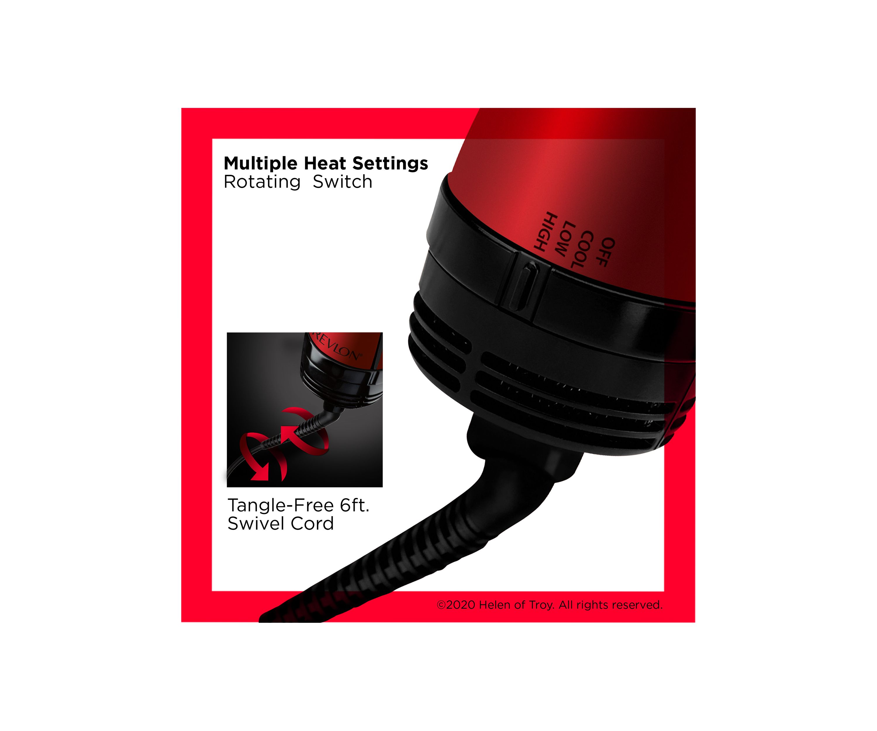 One-Step Hair Dryer and Volumizer Hot Air Brush